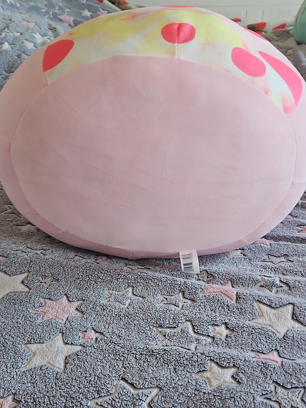 24-Inch Rachel Pink Tie-Dye Squishmellow Mushroom - Jumbo - Picture 4 of 6
